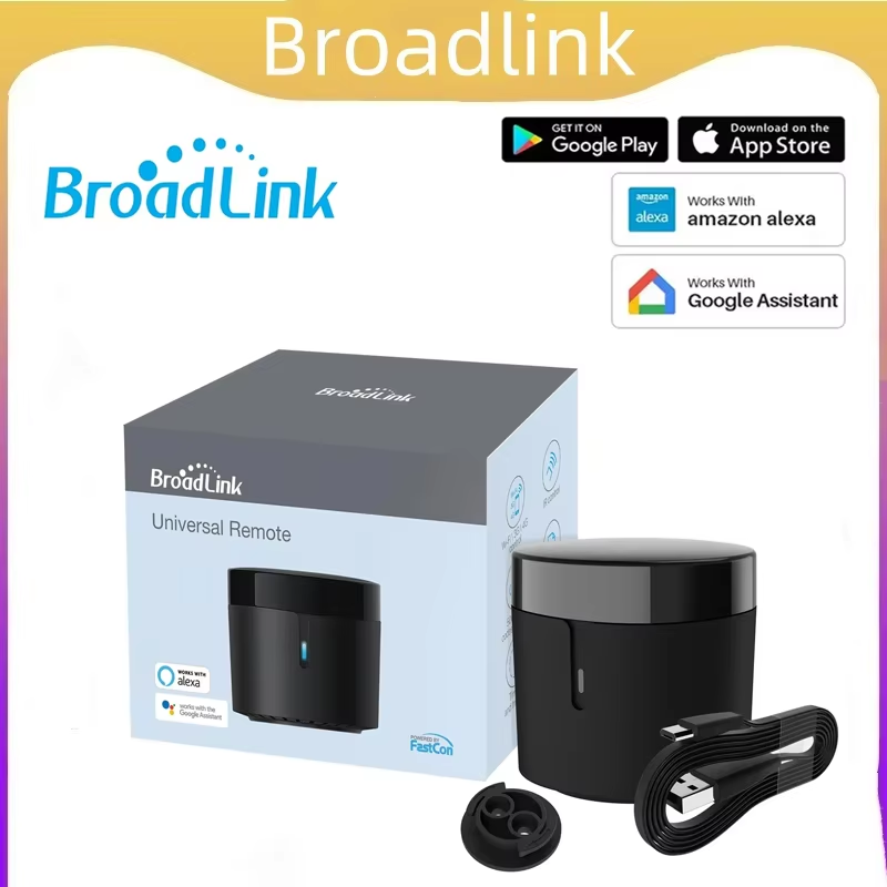 Universal Remote Smart Home - Télécommande intelligente Broadlink Rm4 Mini, infrarouge