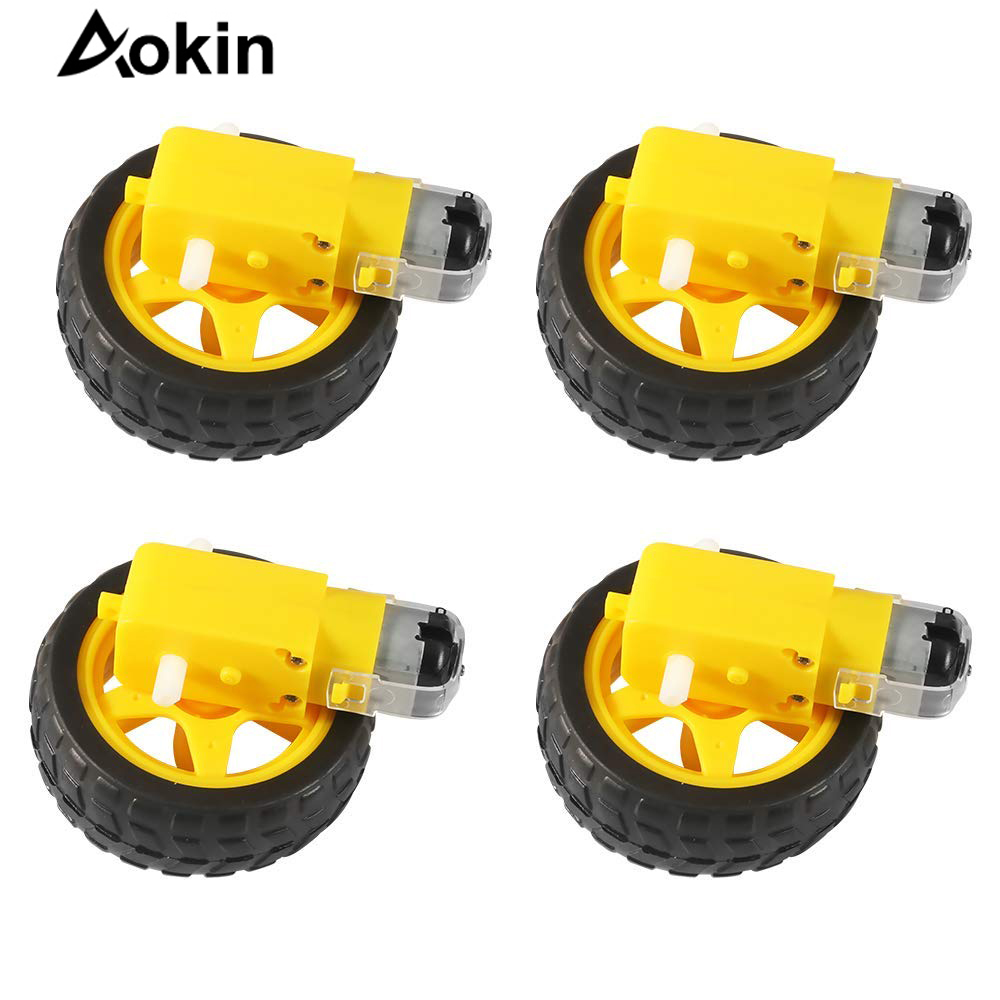 Smart Home Yellow - Moteur électrique à cc + roue