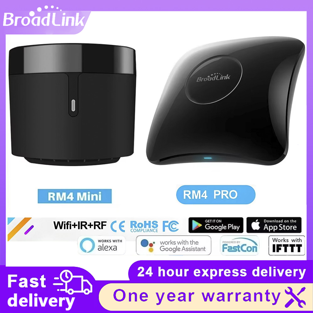 Universal Remote Smart Home - Télécommande intelligente BroadLink RM4 Pro RM4+