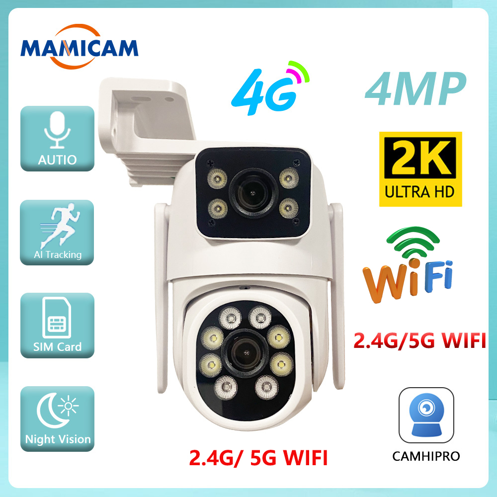 Smart Home Camera Ezviz - 4MP WIFI caméra IP 3G 4G