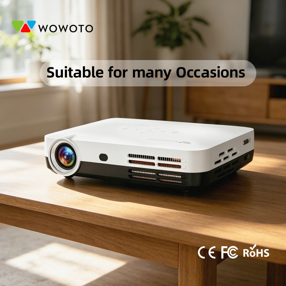 Smart Home Video - Projecteur de cinéma maison portable WOWOTO,