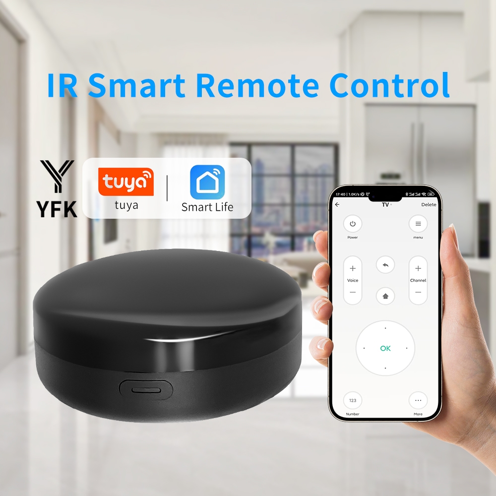 Universal Remote Smart Home - YFK Tuya WiFi Télécommande universelle IR