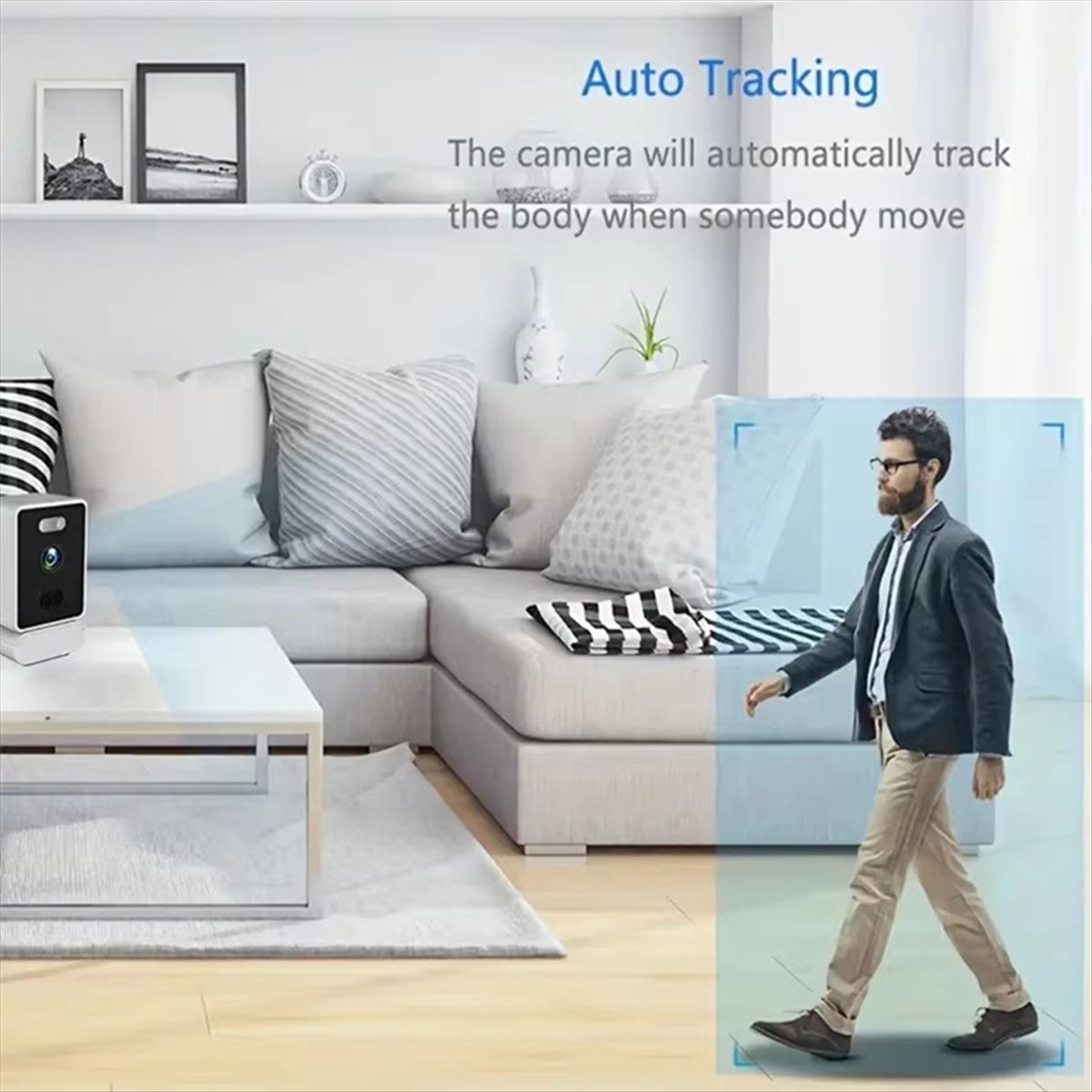 Smart Home Video - Caméra IP HD A73T sans fil