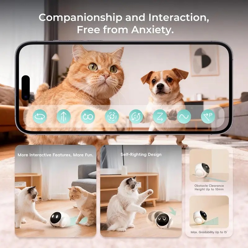 Caméra robot mobile d'intérieu - Smart Home Video avis et prix