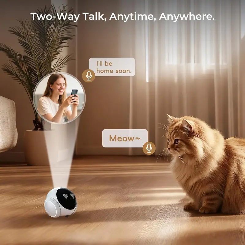 Caméra robot mobile d'intérieu - Smart Home Video avis et prix
