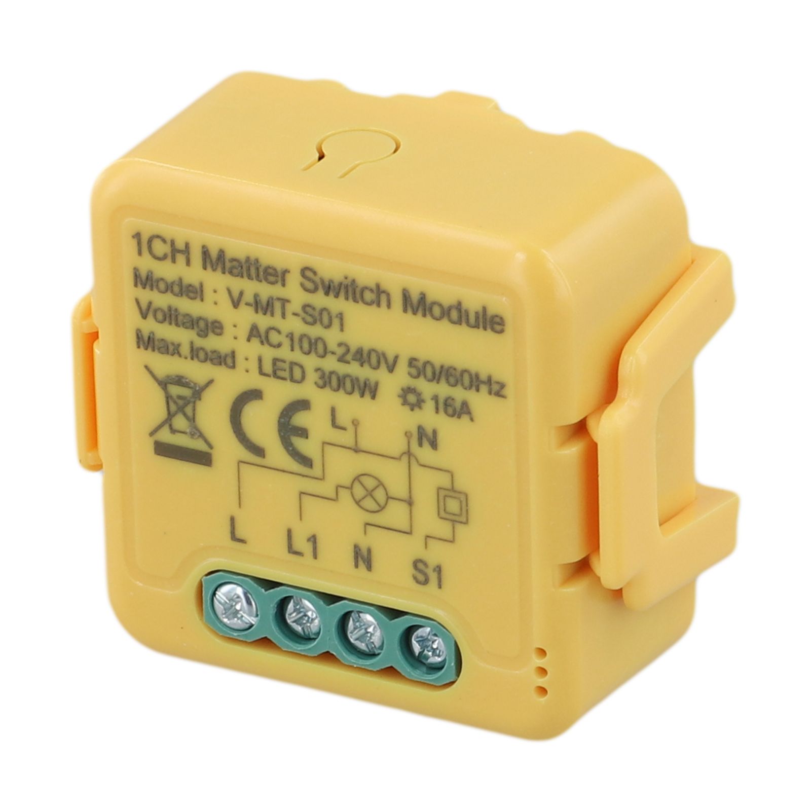 16A Interrupteur relais pour m - Smart Home Yellow avis et prix