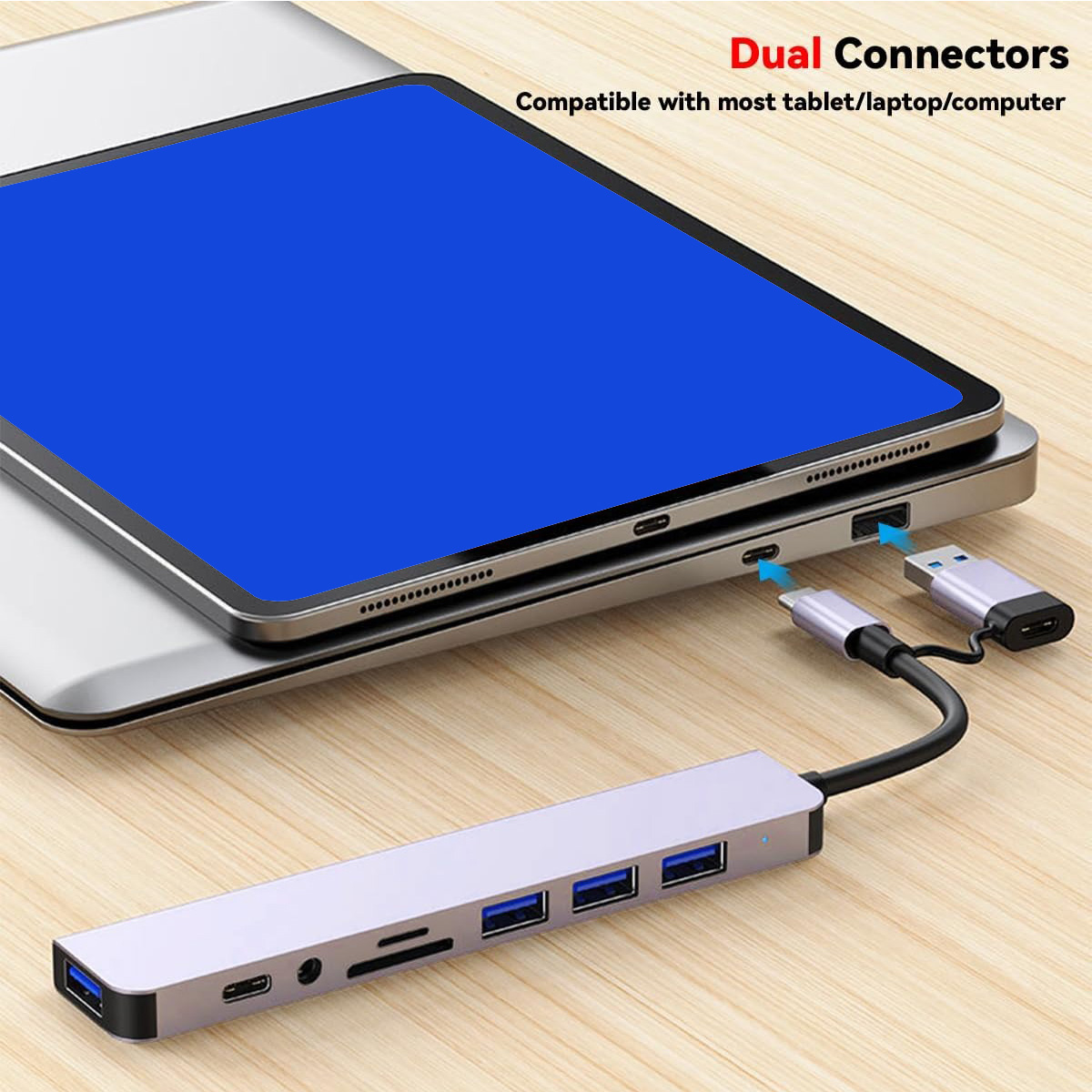Hub USB-C 8-en-2 : Adaptateur  - Smart Home Hub 2 avis et prix