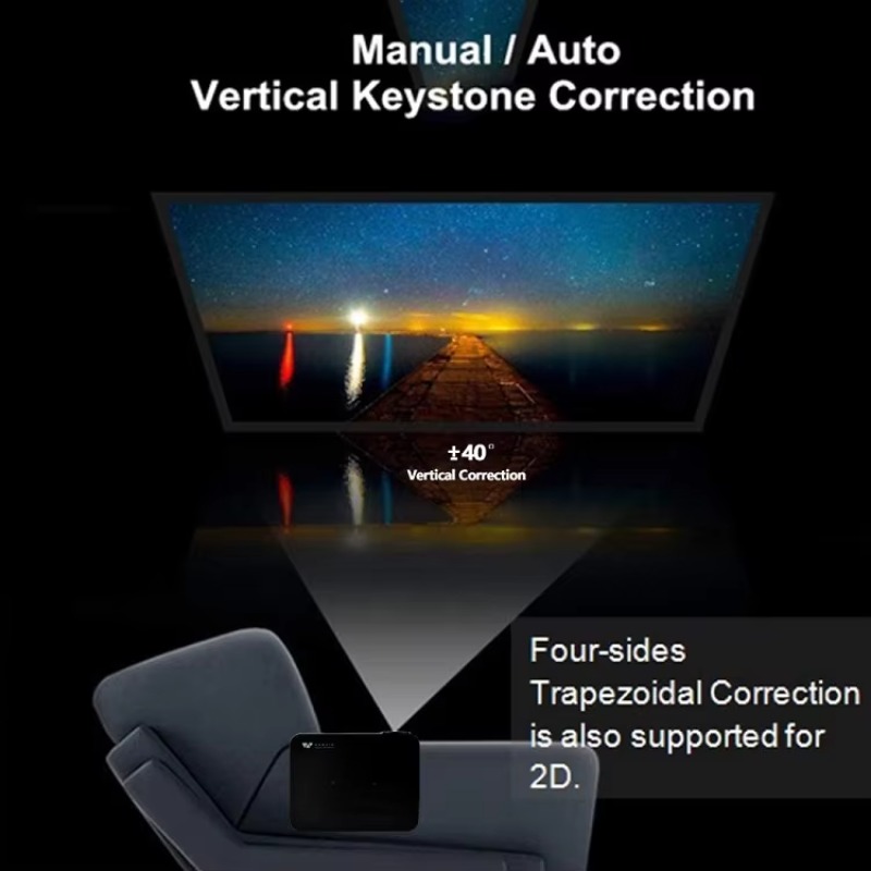 Projecteur de cinéma maison po - Smart Home Video avis et prix