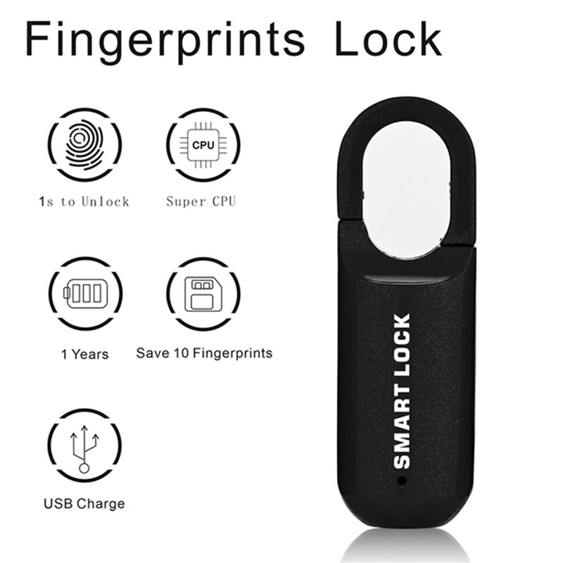 Cadenas à empreintes digitales - Smart Home Door Lock avis et prix