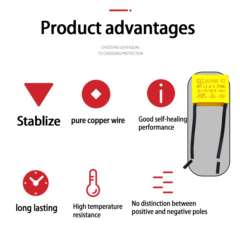 Condensateur de sécurité 2.2uF - Smart Home Yellow avis et prix